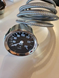 Ferrari 250 LM / GTO Oil Temperature gauge Veglia Borletti refurbished - Picture 1 of 2