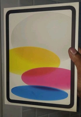 Apple iPad (10th Generation) A2696 64 GB, Wi-Fi, 10.9 in - Silver SEALED NEW - Image 1 of 2