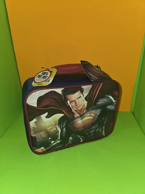 Superman Termo Bolsa de Almuerzo Infantil Aislada con Asa, Cierre de Cremallera 14 Foto 1 de 3