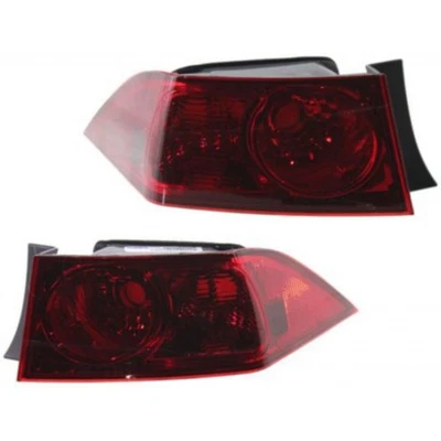 For 2006-2008 Acura TSX Rear Tail Lights Driver & Passenger Side Pair Foto 1 de 3
