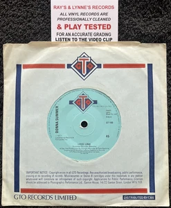 Donna Summer - I Feel Love 5:43 7” Vinyl 1977 CLEANED/PLAY TESTED EX VIDEO CLIP - Picture 1 of 7