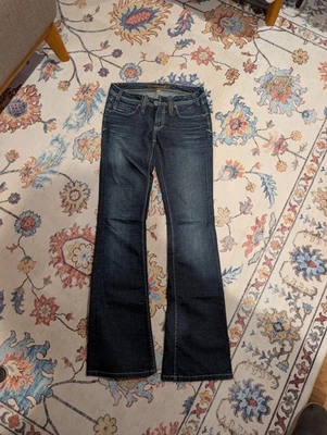 Pantalones de mezclilla para mujer Yanuk azules talla 26 mezcla de algodón corte boot - nuevos sin etiquetas Foto 1 de 4