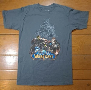 2016 World of Warcraft WOW Medium T-Shirt Gray Excellent Condition  - Picture 1 of 8