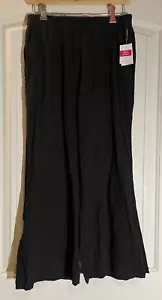 FRESH PRODUCE Avila Capri Black With Side Slits And Pockets Size S NWT - Picture 1 of 6