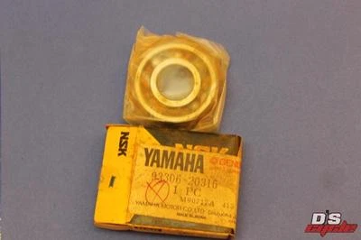 NOS YAMAHA TD2 YA6 QT50 PW50 YZ400 ZT550 PIEZA DE RODAMIENTO # 93306-20316 Foto 1 de 4