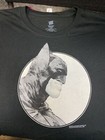 Batman Gotham Silhouette Profile BlackShirt Tee Short Sleeve Size Lg Large Lot B