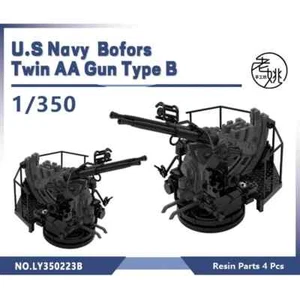 LY350223B 1/350 Model Upgrade Parts U.S Navy Bofors Twin AA Gun Type B - Bild 1 von 2