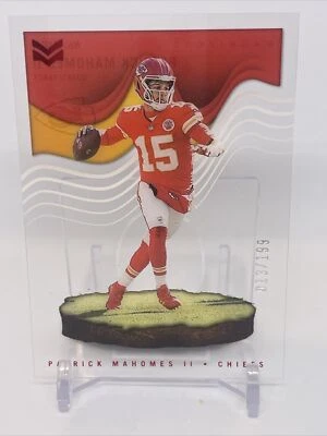 2022 Chronicles Magnitude Patrick Mahomes II Red Parallel #13/199 Chiefs - Image 1 of 4