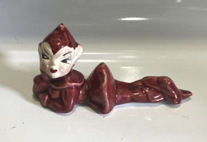 Rare Maroon Red Gilner Vintage Pixie Elf Mid Century Japan - Picture 1 of 6