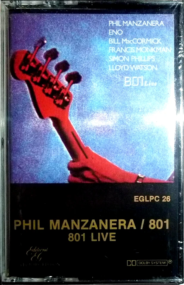Phil Manzanera / 801 - 801 Live / MC / OVP Sealed / USA Cassette Tape Brian Eno - Bild 1 von 1