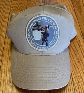 Tan Baseball Cap, Infantry & C-130 Hercules, GWOT, OEF, OIR - Picture 1 of 2