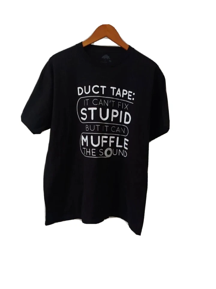 Camiseta Ann Arbor Masculina XL Preta Manga Curta Algodão Gola Redonda Vaidade Feita nos EUA - Imagem 1 de 4