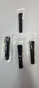 (4 Pack) For Samsung Gear S3, Frontier, 805 Silicone Watch Band 22mm Black - Picture 1 of 8