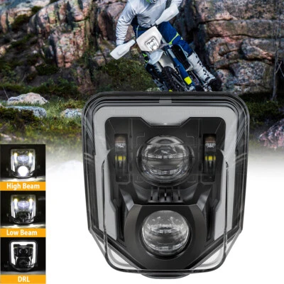 Faro LED DRL para Husqvarna TE FE TC FC TX 125 250 300 350 450 501 701 250i Foto 1 de 4