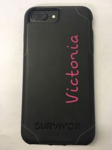 Personalised love island mobile phone sticker hen do decal approx 8cm