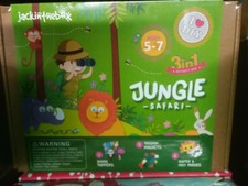 Art & Craft activity box Kit For Kids jungle safari Diy Fun Crafts