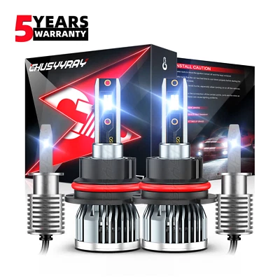 Combo de 4 bombillas LED alto/bajo + luz antiniebla para Lexus LS400 1990-1992 6000K Foto 1 de 4