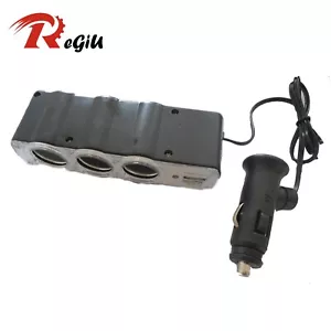 Car Charger 5 USB Type PD Fast Car Phone Charger For Xiaomi Note HuaWei Iphone - Picture 1 of 9