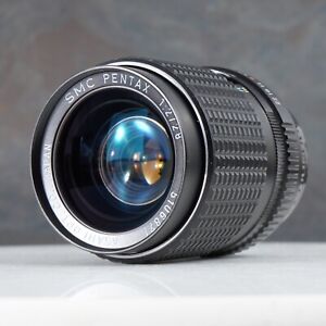 ^ Asahi Pentax 28mm f/2 "Hollywood" Wide Angle Lens #6871 w/ Caps