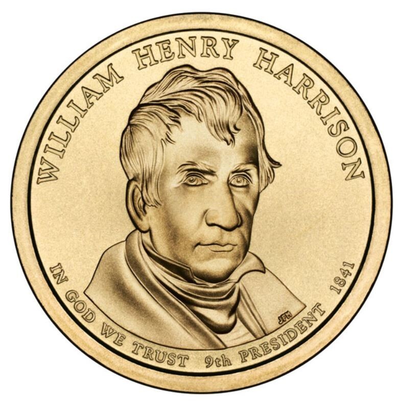 ⑨【ゴールデンダラー】新品未開封 第九代ウィリアム•ヘンリー•ハリソン大統領 Copper 2009 Presidential Dollar Coins (2007-Now) for sale | eBay