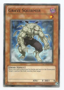 Tarjeta Yu-Gi-Oh Grave Squirmer LCGX-EN195 (Unl) Nueva - Imagen 1 de 4