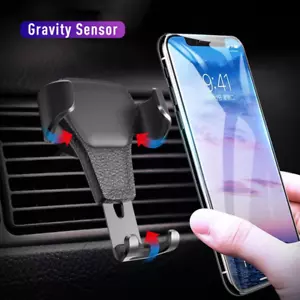Gravity Car Air Vent Mount Cradle Holder Stand for iPhone Mobile Cell Phone Auto - Picture 1 of 11
