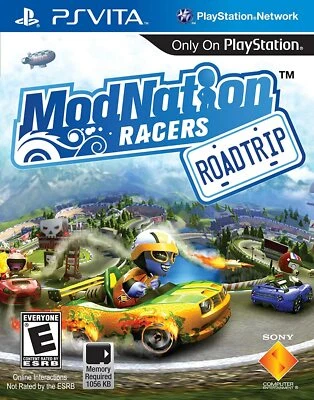 ModNation Racers: Roadtrip Sony PlayStation Vita 2012 Game Cartridge Retail Box. - Image 1 of 4