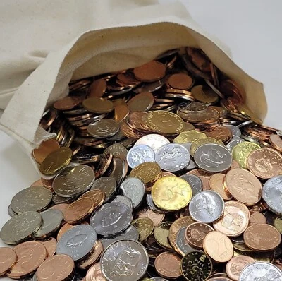 20 Pounds BU UNC UNCIRCULATED Mixed Foreign World Coins Lot FREE POST & HANDLING - Image 1 of 2