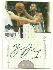 2000 UPPER DECK PROS & PROSPECTS BARON DAVIS SIGNATURE JERSEY AUTO BD - Picture 1 of 1