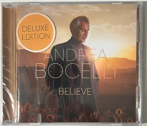 Andrea Bocelli Believe,+2 Extra Tracks (CD) New Sealed - Picture 1 of 2