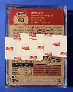 (20) 2018 Topps Living #43 JUAN SOTO RC Gradable Rookie Sealed Box Nationals - Picture 1 of 2