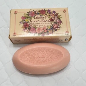 Bella's Secret Garden Fragrance Soap Dab Vintage 3.5 oz 1987 USA - Picture 1 of 6