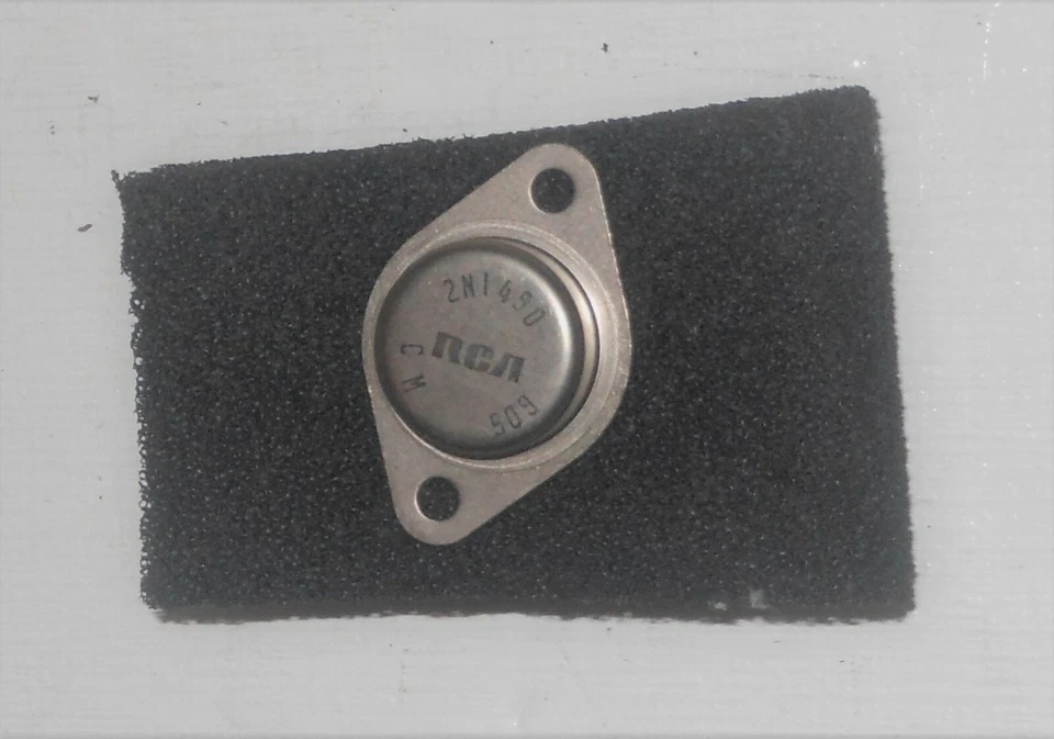 3X  2N1490 SPC Bipolar NPN Silicon Power Transistor 100V 6A TO-3 NTE130  - Image 1 of 1