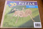3~D Wooden Puzzle w/ 2 Sheets Pre-Cut Pieces Insect