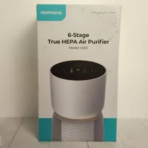 HOMVANA 6-STUFIGER TRUE HEPA LUFTREINIGER Modell H201 Neu - Bild 1 von 4