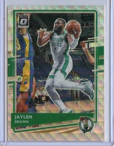 2020-21 Donruss Optic Fanatics Box Set #127 Jaylen Brown - Imagen 1 de 1