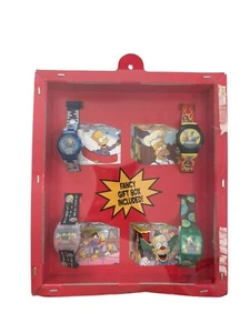 (4) 2002 The Simpsons sprechende Uhren in Burger King Display Werbebox - Bild 1 von 6