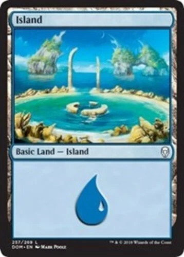 Island (257) - Foil ~ Near Mint Dominaria MTG Magic UltimateMTG Land Card - Image 1 of 1