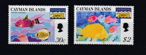 Fische Meerestiere Cayman Inseln 812 + 814 ** (mnh) - Bild 1 von 1