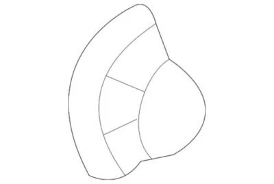 Tapa de tuerca de rueda genuina GM 1998-2005 Saturn Oldsmobile Intrigue L300 09595124 Foto 1 de 2