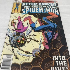 Spectacular Spider-Man #37 QUIOSCO (1979) Rubinstein Netzer Hive grado medio - Imagen 1 de 12
