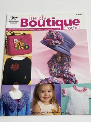 Annie's Attic Trendy Boutique Crochet Pattern 875509 - Image 1 of 4