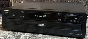 Reproductor cambiador de CD carrusel de 6 discos ONKYO DX-C380 probado funcionando sin control remoto usado - Imagen 1 de 10