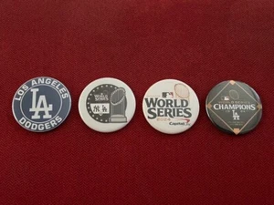 LA Los Angeles Dodgers 2024 MLB Champs memorabilia - 4 x 1.75" fridge magnets - Picture 1 of 1