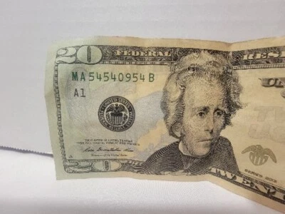 $20 Bill 2013 A1  MA 54540954 B - Image 1 of 3