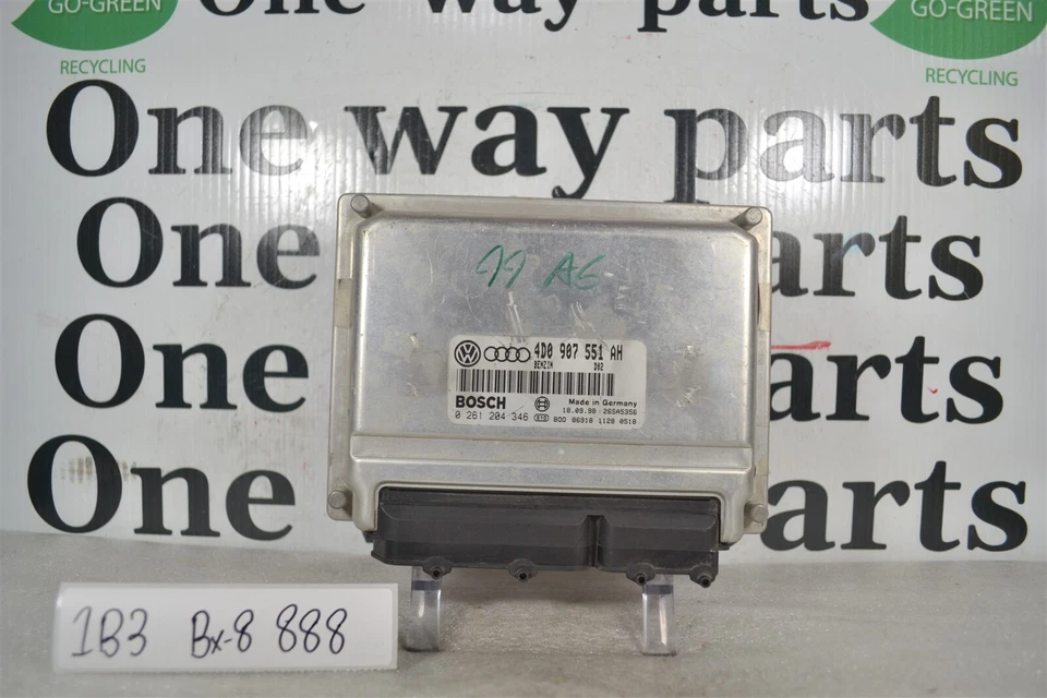 Unidad de control del motor 4D0907551AH Audi A4 A6 1997-2002 módulo ECU OEM 1B3 888 B8 Foto 1 de 4