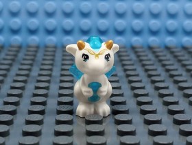 LEGO: (Estari) - 26090pb06 - White - Dragon - Rare - Elves - 41180 - Ships Fast!