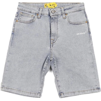 PANTALONCINO BIANCO SPORCO BLU BAMBINO RAGAZZO 10 ANNI - Immagine 1 di 4
