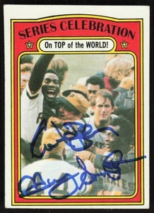 1972 Topps Manny Sanguillen Auto Pittsburgh Pirates #230 COA Series Celebration - Picture 1 of 2