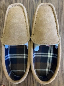G.H. Bass&Co. Men's Slippers Size 11 Medium Leather Upper Very Good Condition  - Picture 1 of 6